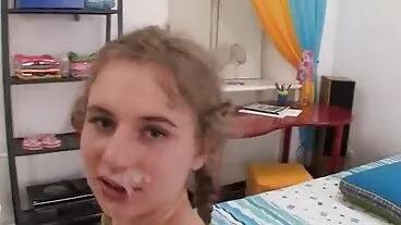 Big Booty Beauty Canela Skin עובר מהתחת לפה :O בנות ארומות לגמרי